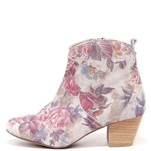 Fun floral booties